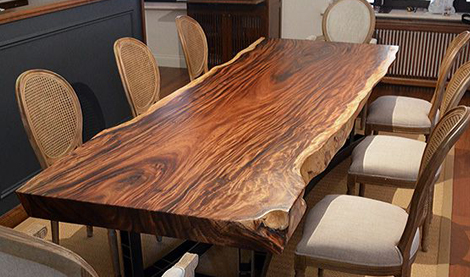 заказать обеденный стол из массива